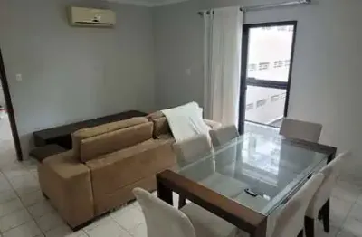 Apartamento 1 dormitório mobiliado, 300m da praia no canto do forte
