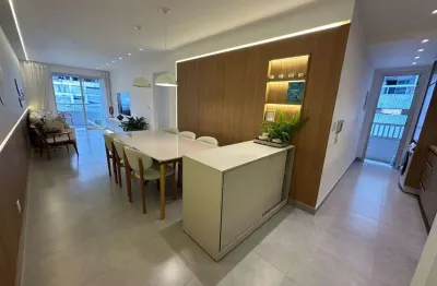 Lançamento decorado dormitórios sendo 1 suítes + home office - praia grande