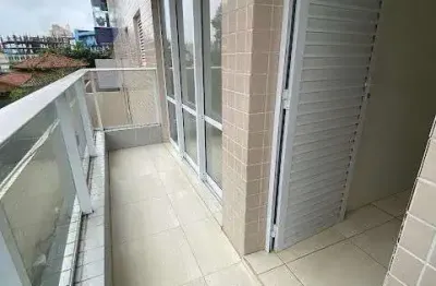 Apartamento 300 metros do mar no caiçara - praia grande