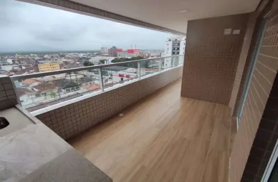Ótimo apartamento com 97m²  a 300 metros da praia na tupi em praia grande
