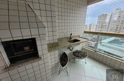 Apartamento com 2 quartos à venda na Rua Guaranis, 315, Tupi, Praia Grande