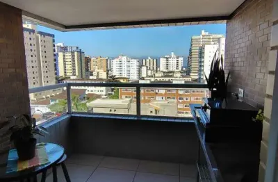 Apartamento com sacada gourmet e lazer – 3 quadras da praia - praia grande