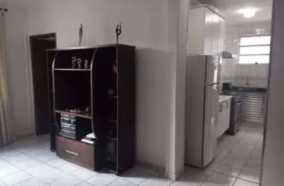Apartamento de 1 dormitório no canto do forte semi-mobiliado – praia grande