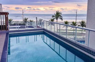 Apartamento 2 quartos e 1 suíte mobiliado no vila caiçarta/praia grande /s.p.