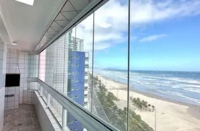 Apartamento 2 quartos e 1 suíte mobiliado no maracanã em/praia grande /s.p.