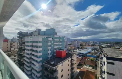 Apartamento 01 dormitório no boqueirão - ampla sacada - vista livre.