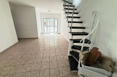 Cobertura com 3 quartos à venda na rua tapajós, 100, tupi, praia grande, 117 m2 por r$ 400.000