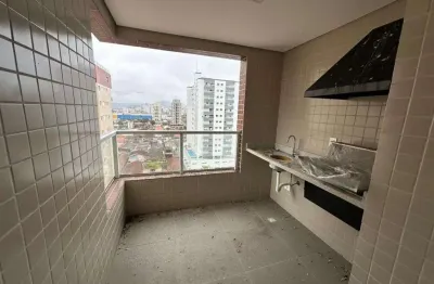 Apartamento 2 dorms com sacada – lazer completo na aviação em praia grande