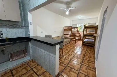 Kitnete com parcelamento direto em frente a praia na vila mirim em praia grande