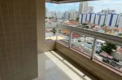 Apartamento de 2 dormitórios sendo 1 suíte no canto do forte, praia grande - sp