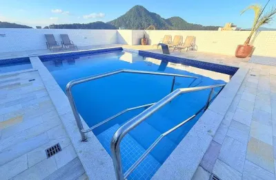 Alto Padrão no Canto do Forte | 94m² | 2 Suítes | Lazer na Cobertura -Vista Mar