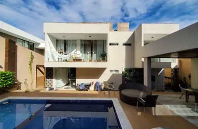 Luxuosa casa mobiliada com energia solar em alphaville 2, salvador - venda ou aluguel anual