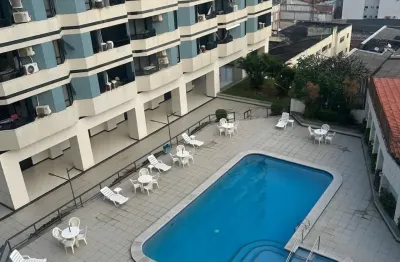 Alugo apartamento de 1/4 mobiliado na barra com vista para o mar