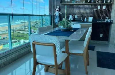 Apartamento 'porteira fechada' 3/4 (1 suíte), com sala, lavanderia, 2 banheiros, cozinha  e varanda gourmet.