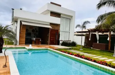 Casa em condomínio fechado com 3 quartos à venda no Abrantes, Camaçari 