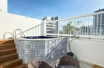 Cobertura - 1/4 e sala - 70m² - porteira fechada - graça