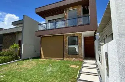 Casa em cond - 4 suítes - 156m² - nascente- abrantes