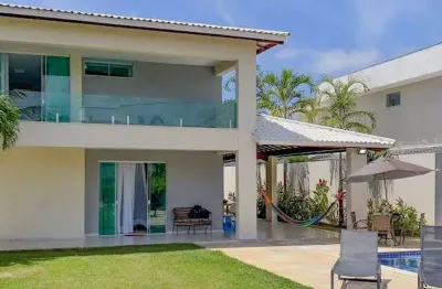 Casa em condomínio fechado com 4 quartos à venda na Rua Agulhão Do Canto Do Mar, 1, Guarajuba, Camaçari