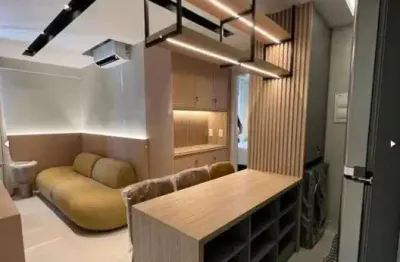 Apartamento - studio - 32m² - finamente decorado - barra