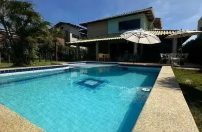 Casa em condomínio fechado com 5 quartos à venda na Rua Guarajuba, 1, Guarajuba, Camaçari