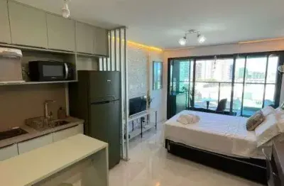 Armação: art studio - 30m² - vista mar - porteira fechada - armação
