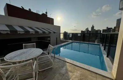 Apartamento cobertura - 4 quartos sendo 2 suítes - nascente - graça