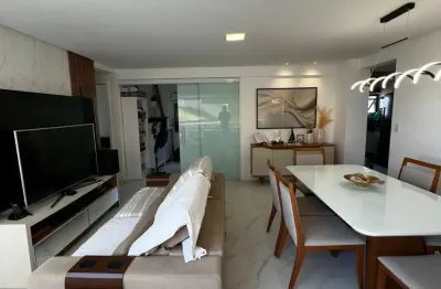 Excelente apartamento de 3/4, nascente, vista mar em armação