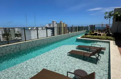 Belíssimo apartamento de 1/4 sala, no itaigara em condomínio com infraestrutura