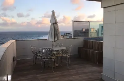 Cobertura duplex em armação 3/4 sendo 2 suites vsta mar total