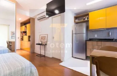 Apartamento com 1 dormitório à venda, 34 m² por r$ 600.000,00 - brooklin paulista - são paulo/sp