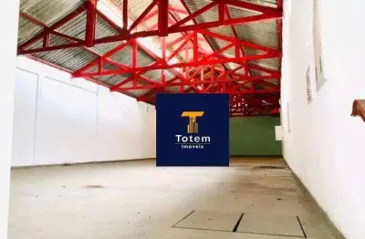 Galpão para alugar, 692 m² por r$ 25.000/mês - vila romana - são paulo/sp