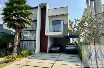 Sobrado em condomínio fechado com 4 dormitórios - residencial veredas