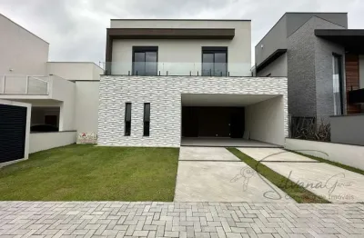 Sobrado á venda no condominio mosaico essence com 245m² e 5 súites/ mogi das cruzes sp