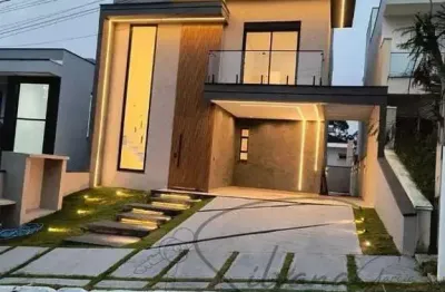 Sobrado á venda no condominio mosaico da serra com piscina e área gourmet mogi das cruzes/sp