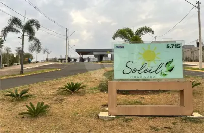 Terreno em condomínio fechado à venda no Jardim São Francisco, Piracicaba 