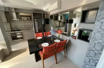 Apartamento alto padrão de 1 dormitório, finamente mobiliado e decorado, no bairro trindade, florianópolis/sc