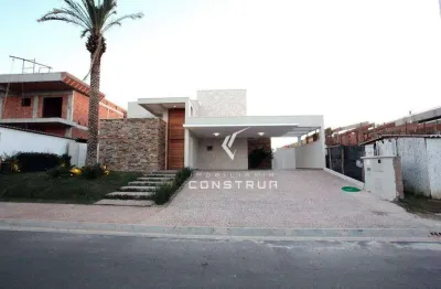 Casa com 3 dormitórios à venda, 350 m² por r$ 3.500.000,00 - loteamento mont blanc residence - campinas/sp