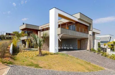 Casa com 4 dormitórios à venda, 470 m² por r$ 4.649.999,00 - alphaville dom pedro 2 - campinas/sp