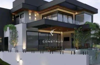 Casa com 4 dormitórios à venda, 410 m² por r$ 7.000.000,00 - alphaville d. pedro 3 - campinas/sp