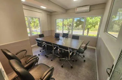 Sala para alugar, 54 m² por r$ 6.220,00/mês - alphaville - campinas/sp