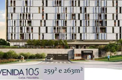 Avenida 105 campinas: apartamentos duplex de alto padrão com 259m² e 263² no novo bairro planejado casa figueira