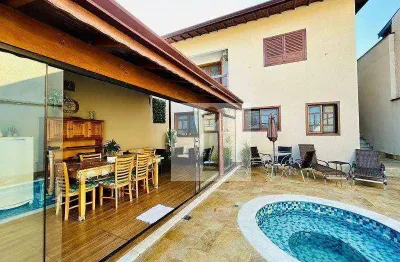 Casa em condomínio fechado com 4 quartos à venda na Rua Evaristo Júlio Cirilo Franceschini, 398, Sousas, Campinas