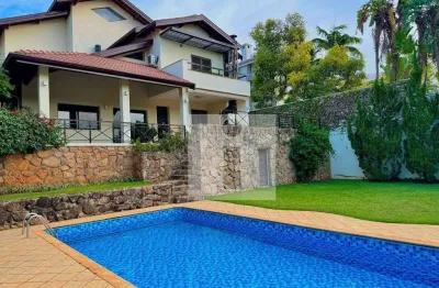 Casa para venda alto padrão com 4 quartos sendo 2 suítes, 1 térrea,  no condomínio arboreto dos jequitibás (sousas) - campinas/sp