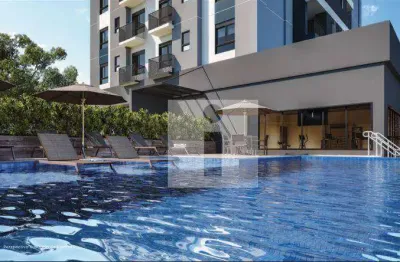 Apartamento com varanda gourmet, 2 dormitórios (1 suíte), 2 vagas – vizzi guanabara- jardim guanabara