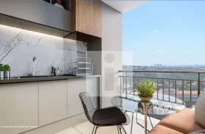 Apartamento com varanda gourmet, 2 dormitórios (1 suíte), 2 vagas – vizzi guanabara- jardim guanabara