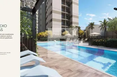 Apartamento com 2 dormitórios à venda, 55 m² no  una proença   de r$ 400.000,00   jardim proença- campinas/sp