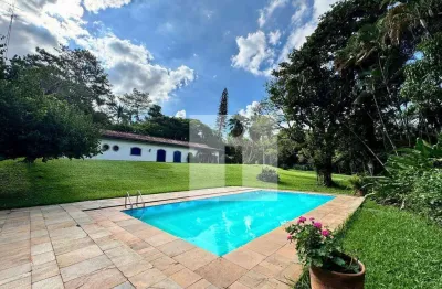 Chácara com 5 quartos à venda, 21436 m² por r$ 6.500.000- parque jatibaia (sousas) - campinas/sp