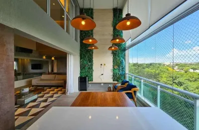 Apartamento decorado com 4 dormitórios, 184 m² - art house double sky  à venda por r$ 2.700.170 ou aluguel por r$ 20.570/mês - taquaral - campinas/sp
