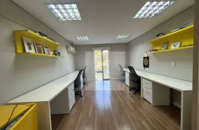 Sala decorada para  alugar - residencial sainte helene - campinas/sp