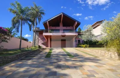 CASA TÉRREA com 4 suítes, 485 m² - venda por R$ 2.650M - Jardim Botânico (Sousas) - Campinas/SP